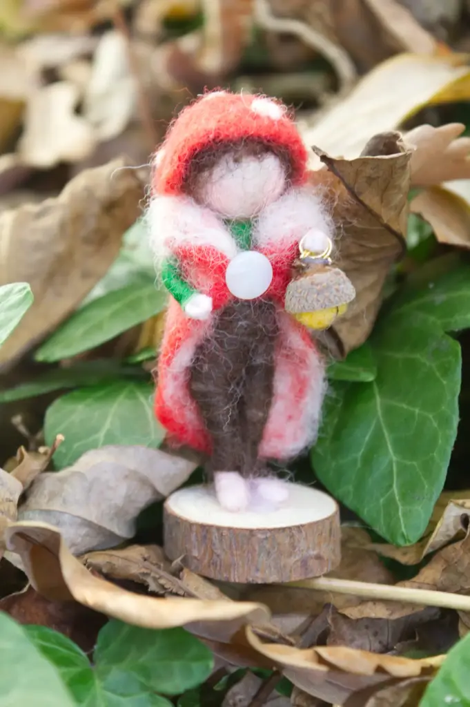 Fliegenpilz Männchen aus Filz (SelinasArt)